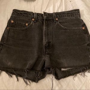 Levi’s 517 denim cutoffs - vintage